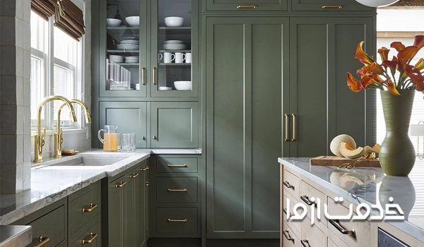 کابینت نئوکلاسیک طوسی