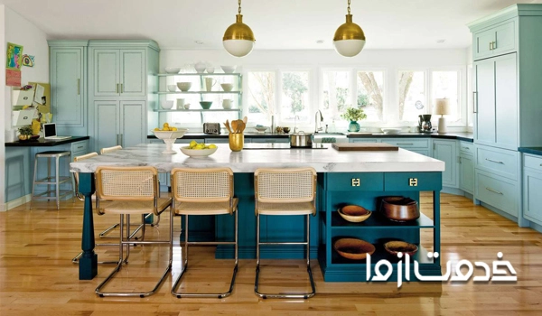 جزیره کابینت نئوکلاسیک چند منظوره