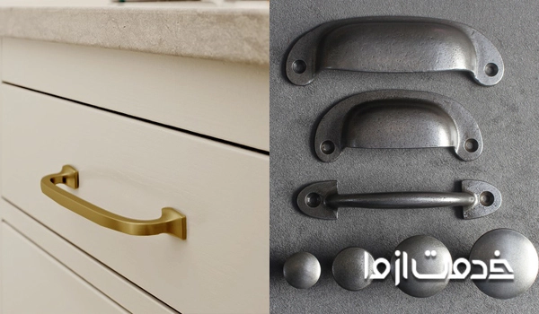 مدل‌های دستگیره کابینت نئوکلاسیک