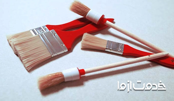 قلم مو؛ مهمترین ابزار نقاشی ساختمانی 