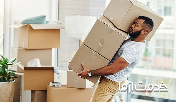 حمل بار زیاد، یکی از اشتباهات رایج در باربری اثاثیه