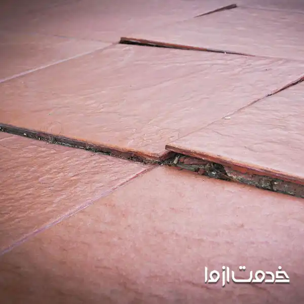 ترک رطوبتی کاشی
