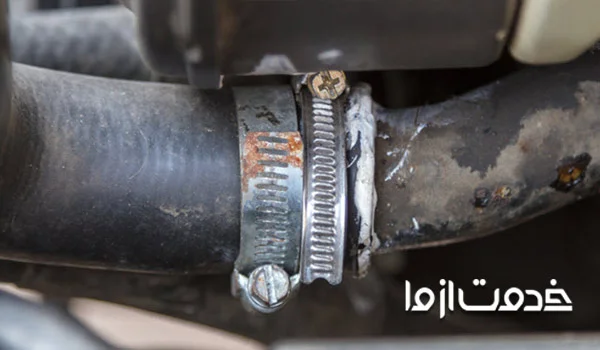 تحت فشار بودن شیلنگ رادیاتور