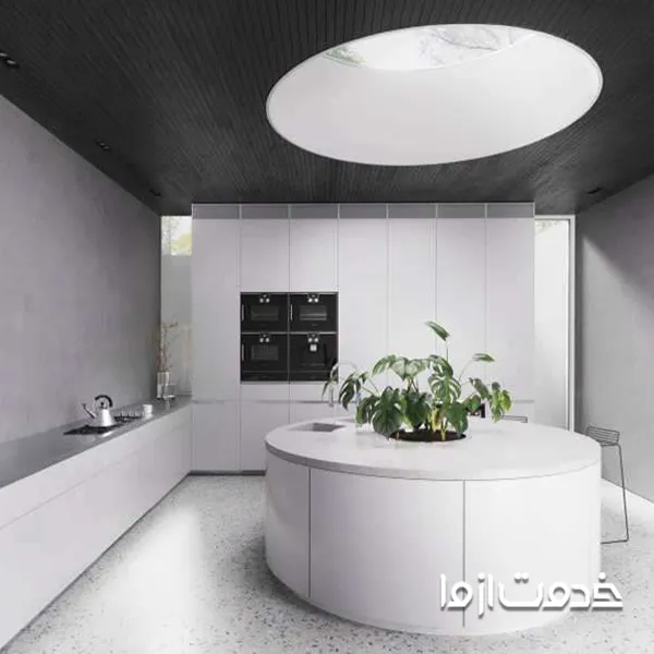 طرح جزیره هایگلاس دایره ای