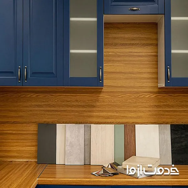 پی وی سی از انواع متریال بین کابینتی