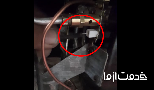 طریقه نصب جرقه زن بخاری گازی