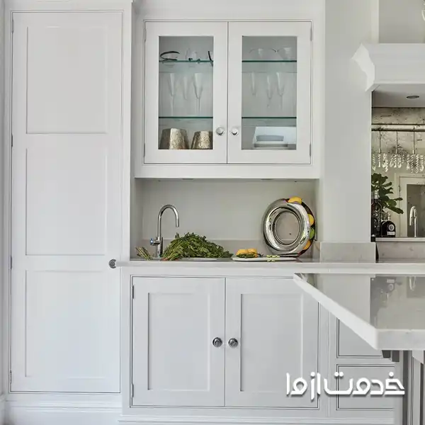 به روزترین رنگ کابینت آشپزخانه کوچیک