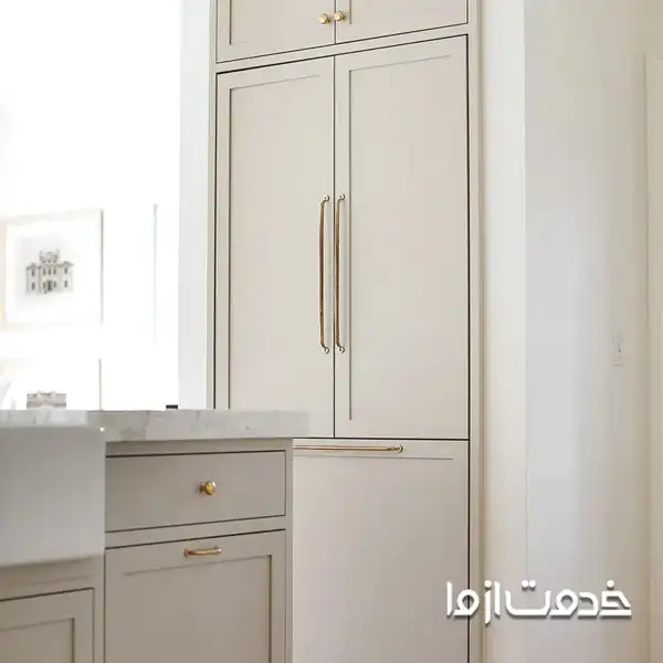 انتخاب رنگ برای کابینت آشپزخانه کوچک