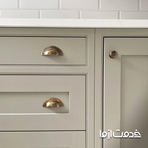 مدل دستگیره کابینت نیمه ماه