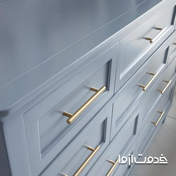 نمونه دستگیره خطی مدرن برای کابینت