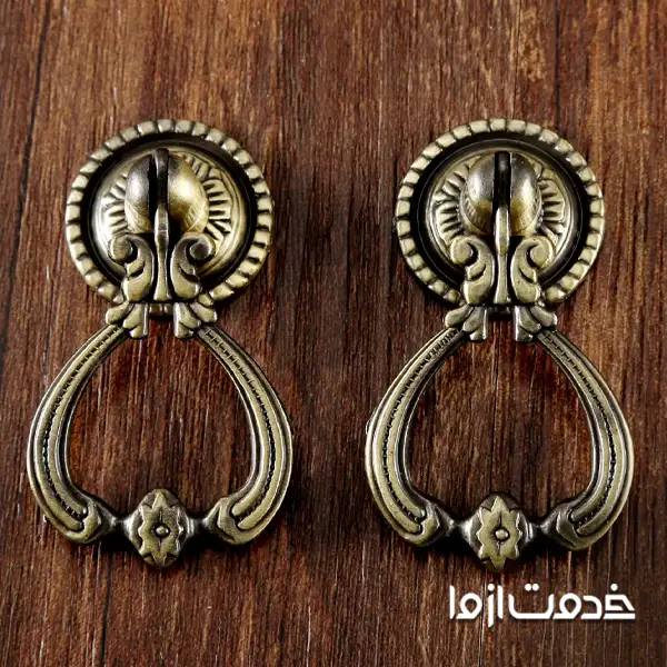 تمونه دستگیره کابینت قطره ای