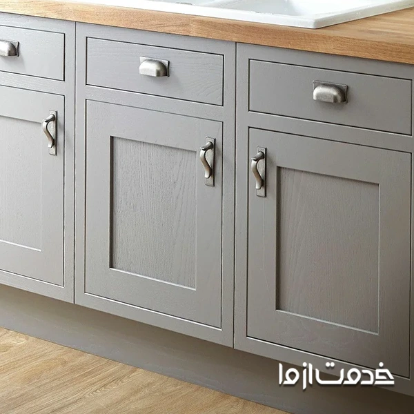 مدل دستگیره کابینت طوسی