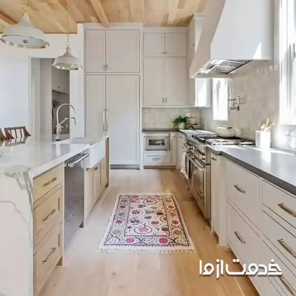 مدل های متنوع کابینت دو طرفه آشپزخانه