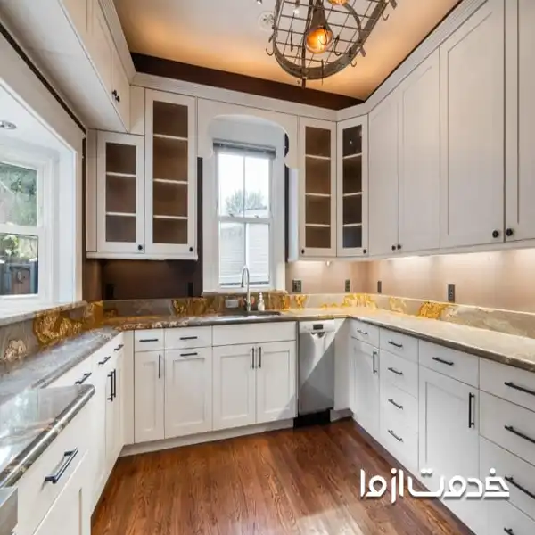 تنوع مدل کابینت جدید دوطرفه برای آشپزخانه