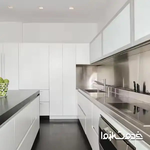 انواع طرح کابینت دو طرفه جدید آشپزخانه مدرن