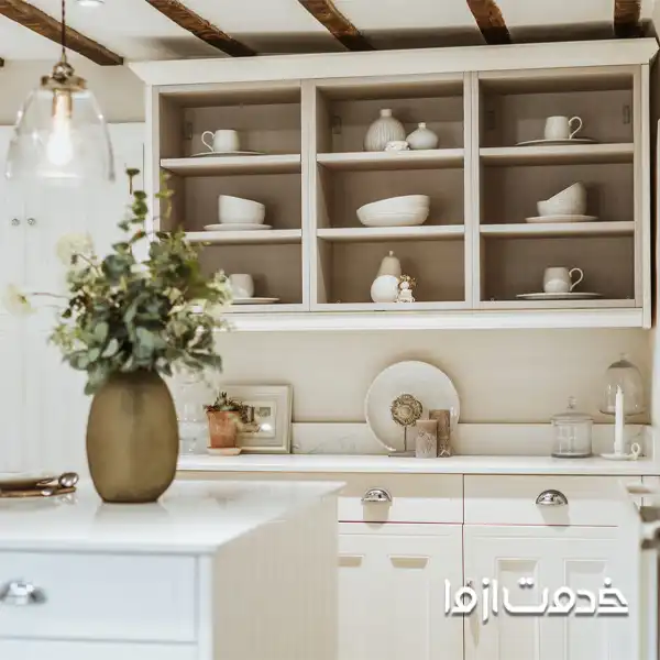 تنوع طرح کابینت آشپزخانه مدل دو طرفه