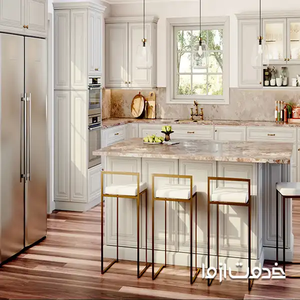 طراحی کابینت مدل دو طرفه ارزان