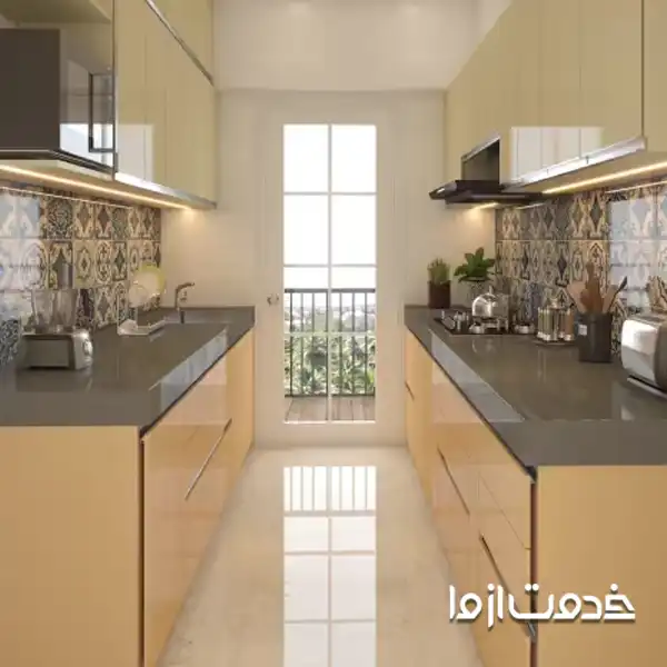 جدیدترین اصول طراحی برای کابینت دوطرفه