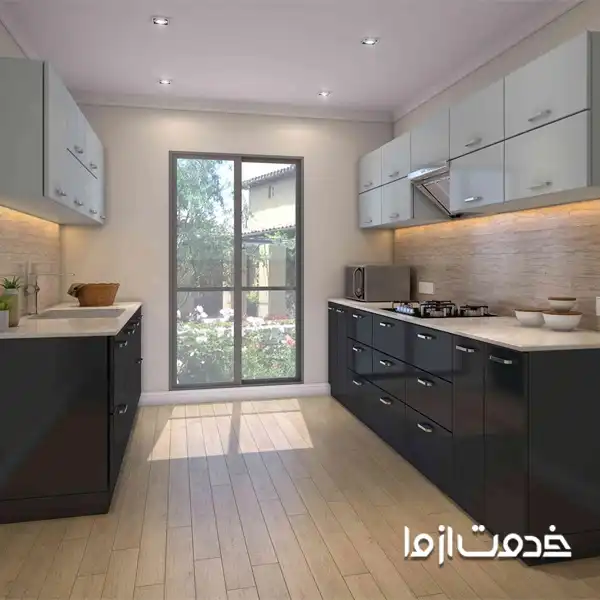 شیکترین مدل کابینت دو طرفه جدید