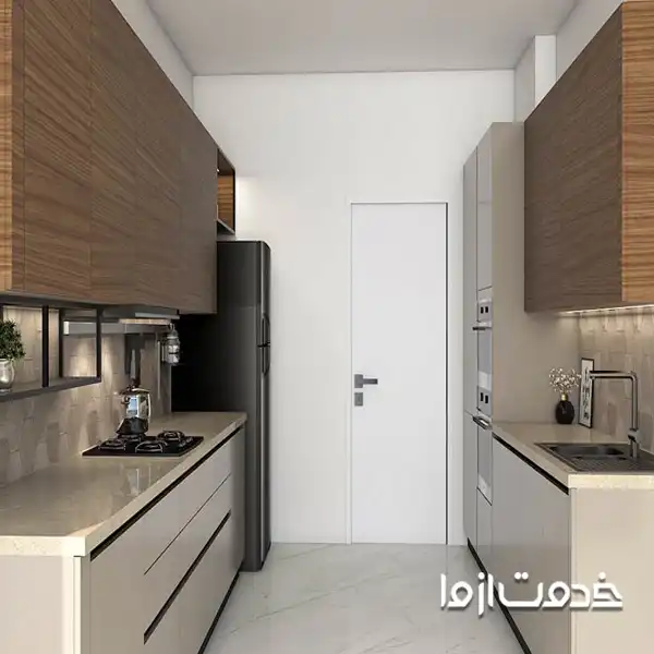 تنوع مدل های جدید برای کابینت دو طرفه برای آشپزخانه 