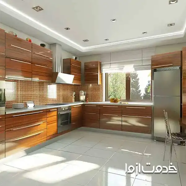 کابینت آشپزخانه ال