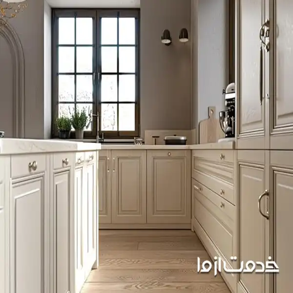 کابینت جدید دو طرفه مدل ساده