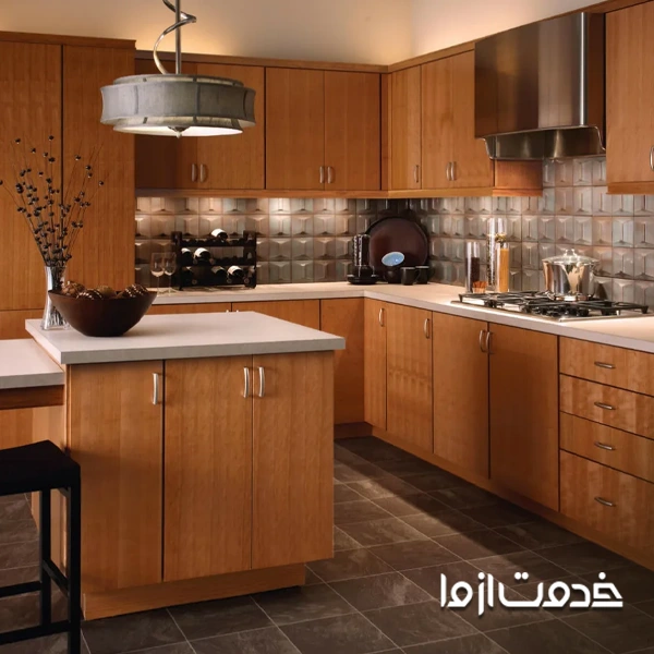 جدیدترین مدل کابینت چوبی مدرن