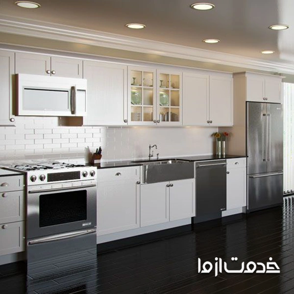 کابینت خطی آشپزخانه