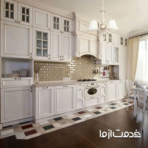 طرح کابینت خطی