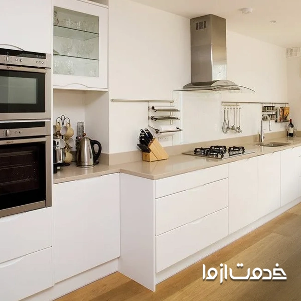 مدل کابینت یکسره مینیمال