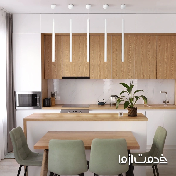 کابینت یکسره تا سقف