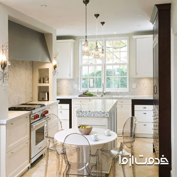 طراحی کابینت فایبرگلاس شیک و جذاب