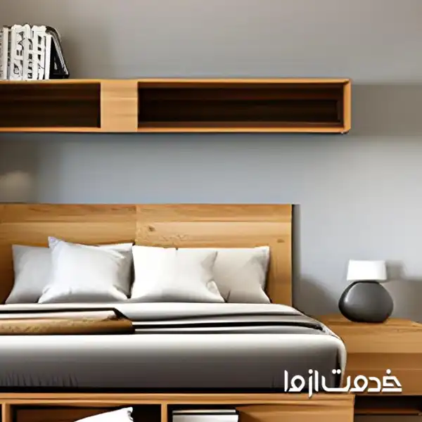 انواع شلف یا باکس دیواری اتاق خواب