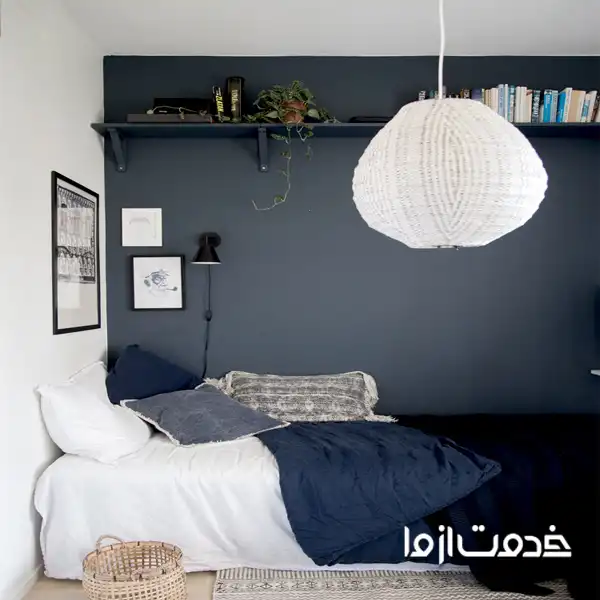 باکس دیواری برای اتاق خواب بزرگسال