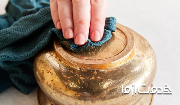 سرکه برای جلا دادن ظروف برنجی