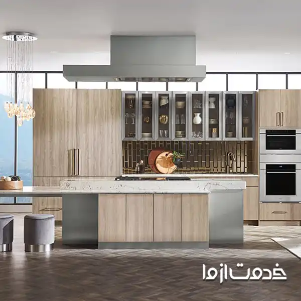 تصویر کابینت وکیوم طرح مدرن