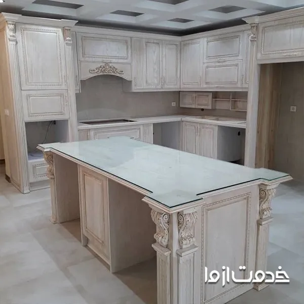 طراحی کابینت به سبک سلطنتی