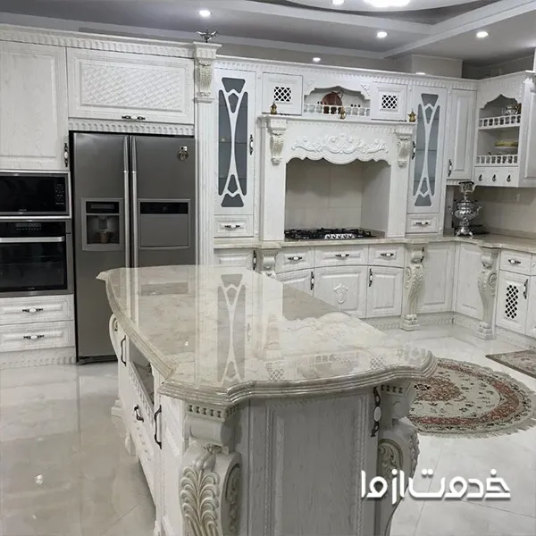 کابینت سلطنتی با متریال ممبران 