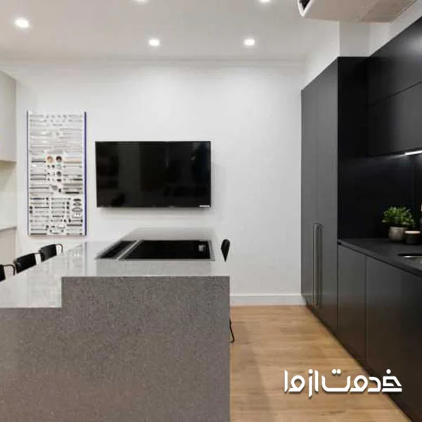 کابینت های پلی اورتان مدرن