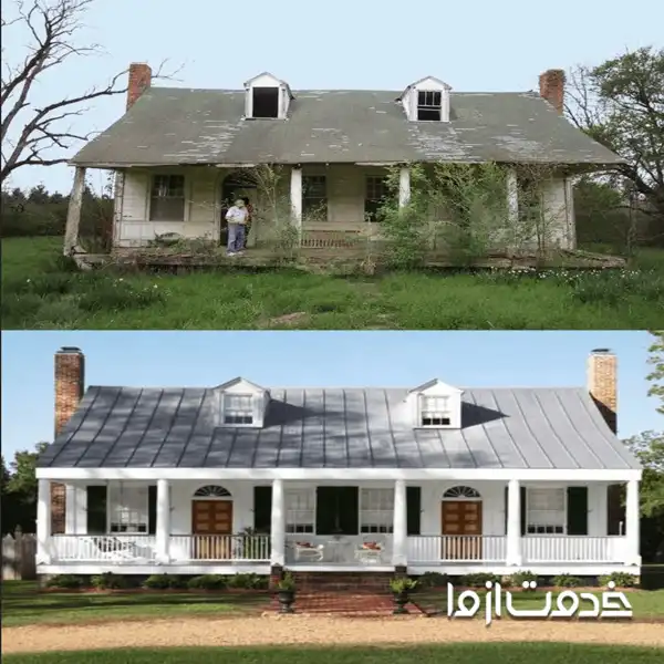 تعمیرات و بازسازی ویلا