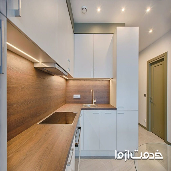 انواع کابینت های حجمی برای آشپزخانه کوچک