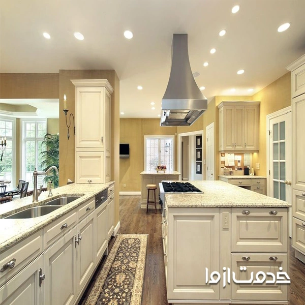 مدل کابینت حجمی کلاسیک