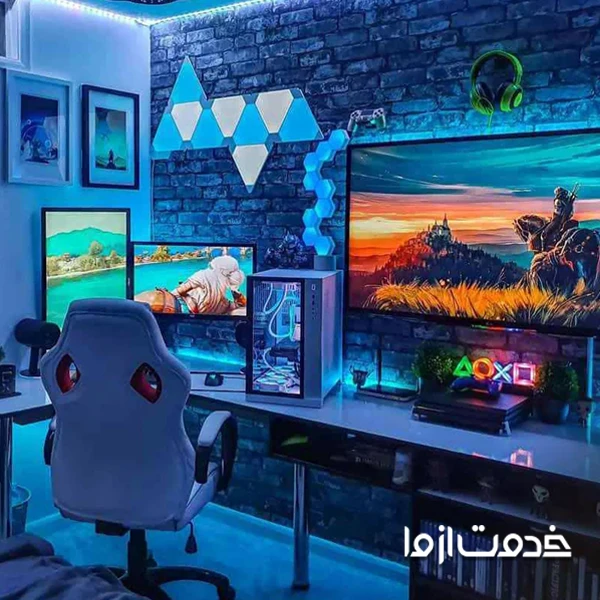 ایده برای اتاق گیمینگ پسرانه