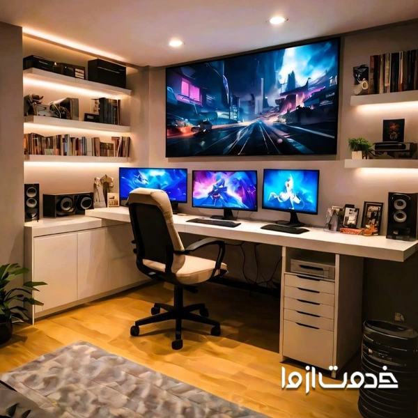ساخت اتاق گیمینگ خفن