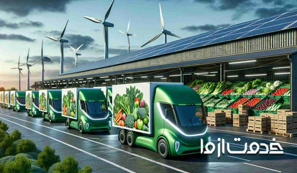 ارسال مواد غذایی به شهرستان