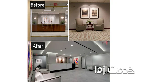 توصیه هایی برای بازسازی واحد اداری