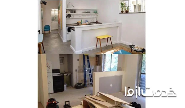 بازسازی دفتر اداری