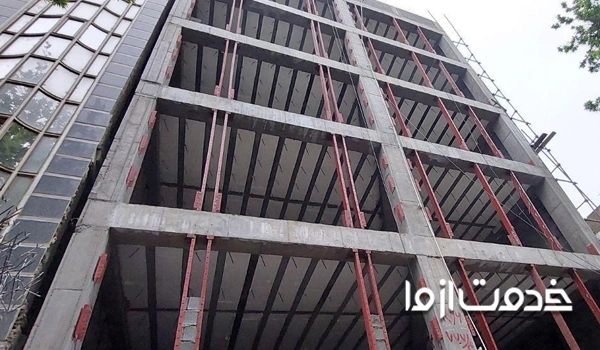 جوشکاری نماکاری ساختمان