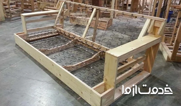 کلاف مبل تخته سه‌لا