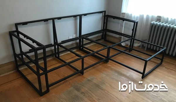 کلاف مبل فلزی